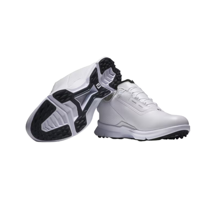 FootJoy Fuel Ladies Boa Golf Shoes - White/Black (90929)