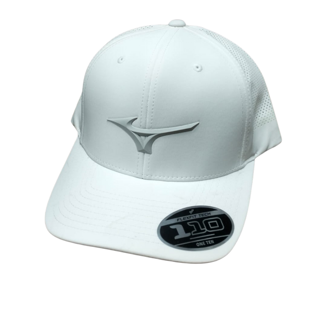 Mizuno Tour Vent Adjustable - FlexFit Tech - ONE TEN (110) - White - SA GOLF ONLINE