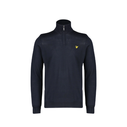 Lyle & Scott Golf Core 1/4 Zip Merino - Navy - SA GOLF ONLINE
