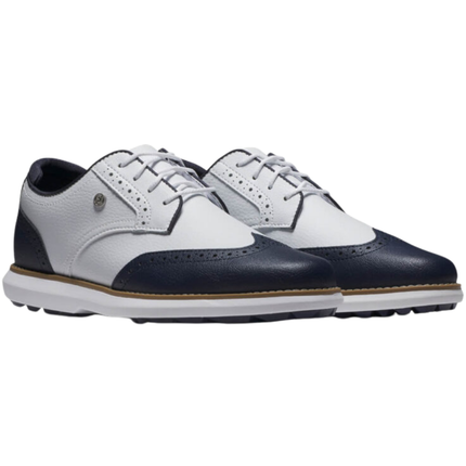 FootJoy Traditions Ladies Golf Shoe White/Navy/White (97936)