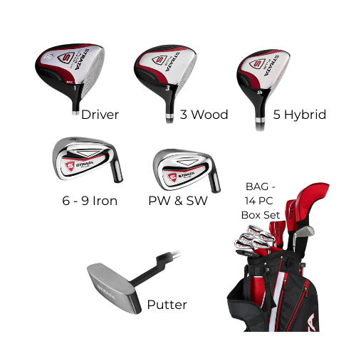 Callaway Strata Plus 14‑Piece Men's Golf - SA GOLF ONLINE