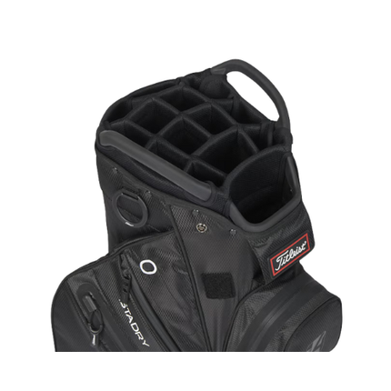 Titleist 14 Cart Bag - Black - SA GOLF ONLINE