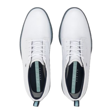 FootJoy Premiere Field Men's Shoes - White/Mint/Blue
