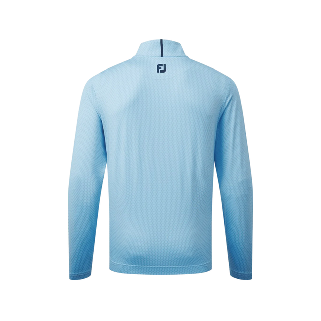 Footjoy Tonal Print Jacket - Turquoise Blue (80069)