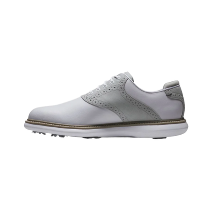 Footjoy Traditions- White/Grey/White (57957) - SA GOLF ONLINE