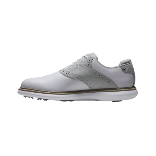 Footjoy Traditions- White/Grey/White (57957) - SA GOLF ONLINE