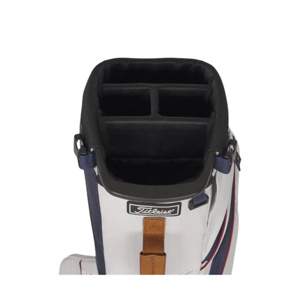Titleist Players S4 Stand Bag - White/Burgendy/Navy Limited Edition
