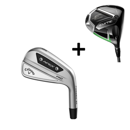 Callaway Apex Pro Irons 4-PW + Free Callaway Elyte Driver