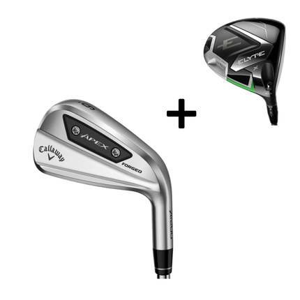 Callaway Apex Ai200 Irons 4-PW + Free Callaway Elyte X Driver