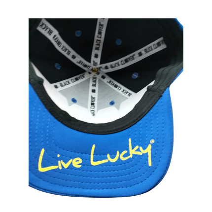 Black Clover Men's Caps - Premium Clover  Blue / SA Flag Clover " Live Lucky" (Copy) - SA GOLF ONLINE