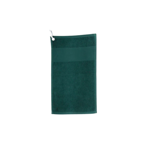 Plain Golf Towel - Dark Green - SA GOLF ONLINE