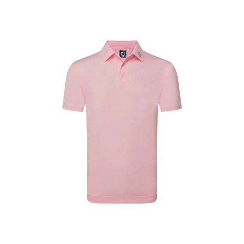 FJ EU Stretch Pique SLD LT Pink Golf Shirt - SA GOLF ONLINE