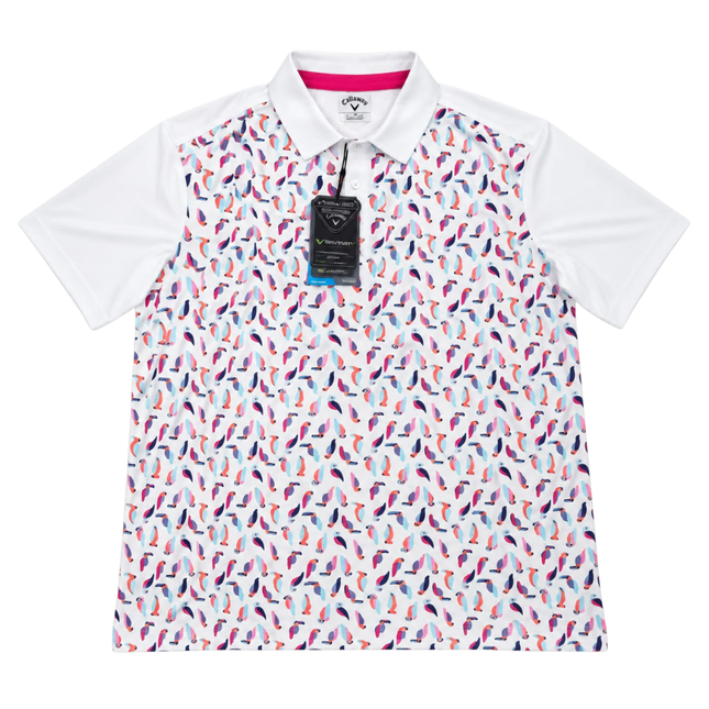 Callaway Golfers Shirt Ladies - Birdie/White