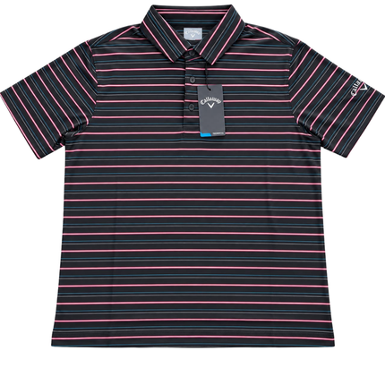 Callaway Golfers Shirt Men's - Black/Pink/Neon - SA GOLF ONLINE