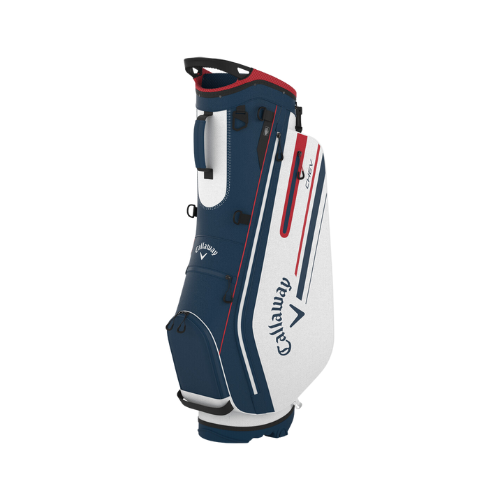 Callaway Chev Stand Bag - Navy/White/Red