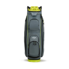 Load image into Gallery viewer, Callaway Chev 14+ Cart Bag - Charcoal/Fluro Yellow - SA GOLF ONLINE