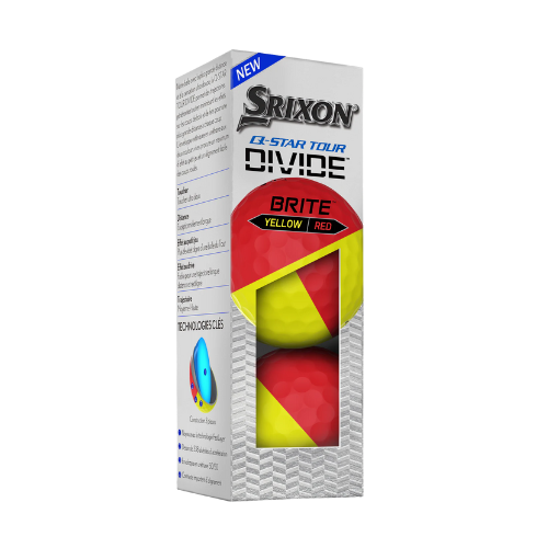 Srixon Q-Star Tour Divide Golf Balls - SA GOLF ONLINE