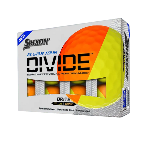 Srixon Q-Star Tour Divide Golf Balls - SA GOLF ONLINE