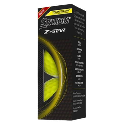 Srixon Z-Star Golf Balls - SA GOLF ONLINE