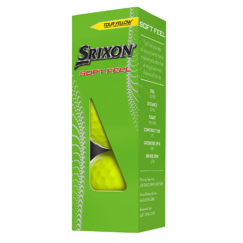 Srixon Soft Feel Golf Balls (2025) - SA GOLF ONLINE