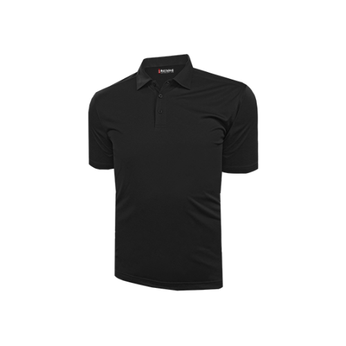 Rhode Island Mens Parma Polo (Black) - SA GOLF ONLINE