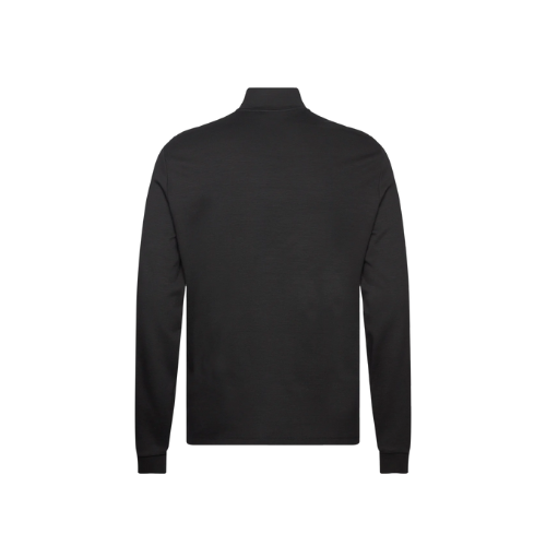 Lyle & Scott Fly Fleece 1/4 Zip - Black - SA GOLF ONLINE