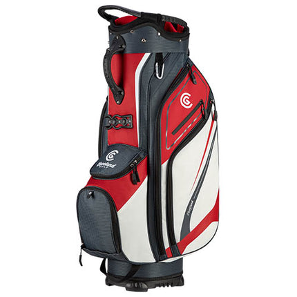 Cleveland Friday Cart Bag – Red/White/Charcoal - SA GOLF ONLINE