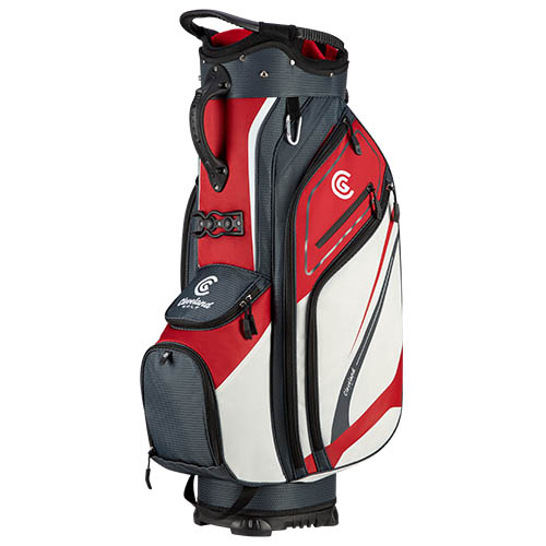 Cleveland Friday Cart Bag – Red/White/Charcoal - SA GOLF ONLINE