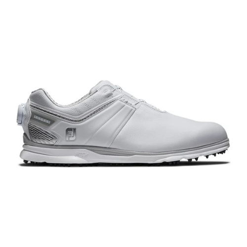 Footjoy Pro SL Carbon Boa Golf Shoes - White/Silver - SA GOLF ONLINE