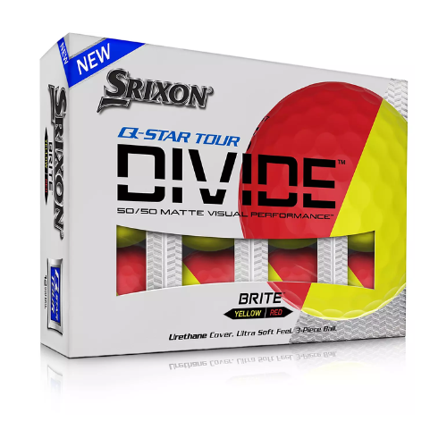 Srixon Q-Star Tour Divide Golf Balls - SA GOLF ONLINE